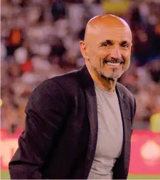  ??  ?? Il ritorno Luciano Spalletti, 62 anni, rientra dopo due anni di inattività