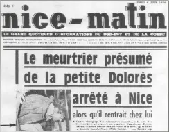  ??  ?? Christian Ranucci vivait dans un appartemen­t, Corniche Fleurie à Nice, quand il a été interpellé.