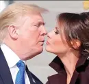  ?? ?? Praise: Trump with Melania