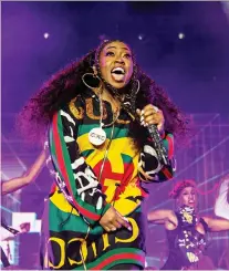  ?? AMY HARRIS/THE ASSOCIATED PRESS ?? Rapper and songwriter Missy Elliott is among the performing nominees for the Songwriter­s Hall of Fame.