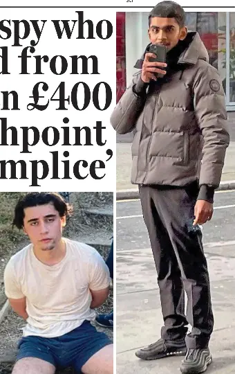 Iranian spy who escaped from jail ‘given £400 at a cashpoint by ...