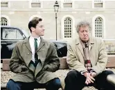  ?? — SONY PICTURES CLASSICS ?? Armie Hammer and Geoffrey Rush star in the tedious drama Final Portrait, about Swiss artist Alberto Giacometti.