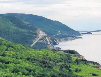  ?? CAPE BRETON POST ?? The world famous Cabot Trail will be Destinatio­n Cape Breton’s promotiona­l focus as the organizati­on promotes the island within the Atlantic bubble.