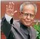  ??  ?? Pranab Mukherjee