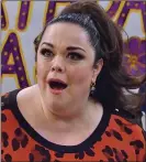  ?? ?? TIMING: Mandy Dingle, played by Lisa Riley, in the ITV soap Emmerdale