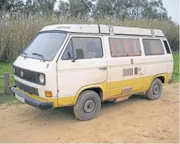  ?? Picture: PA. ?? A VW T3 Westfalia campervan that had earlier been linked to Christian Brueckner, a police suspect in the Madeleine Mccann case.