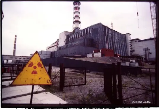  ??  ?? Chernobyl, Sunday.