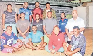 ?? Picture: LUKE RAWALAI ?? Matasawale­vu villagers pose for a group photo during a visit by this newspaper to their village on Kadavu last week.