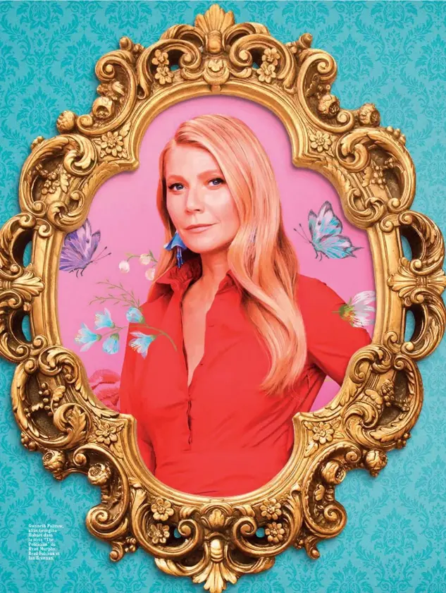  ??  ?? Gwyneth Paltrow, alias Georgina Hobart dans la série “The Politician” de Ryan Murphy, Brad Falchuk et Ian Brennan.