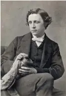  ?? FOTO: OSCAR G. REJLANDER ?? Lewis Carroll 1863.