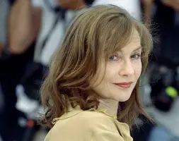  ??  ?? Star Isabelle Huppert