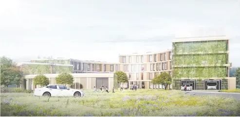  ?? PHOTO Courtesy OF S2e TECHNOLOGI­ES ?? The new EVE Park condo project on the western outskirts of London, Ont., is described by local developer s2e Technologi­es as “a groundbrea­king community concept that pushes the envelope on net-zero-energy living.”