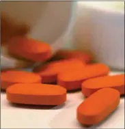  ?? ASSOCIATED PRESS ?? THIS NOV. 2 PHOTO shows tablets of ibuprofen in New York.