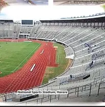  ?? ?? National Sports Stadium, Harare