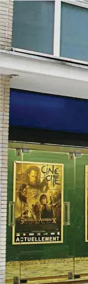  ?? Foto: Anouk Antony/LW-Archiv ?? 45 Jahre lang befand sich das Ciné Cité in der Rue Genistre.