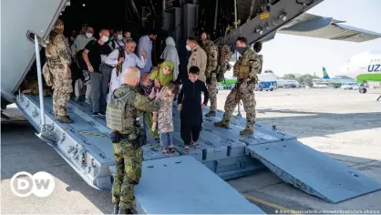  ??  ?? Some saw it coming, others were surprised: Germany is now trying to help people escape Afghanista­n after a Taliban takeover