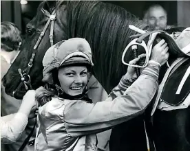  ??  ?? Cambridge rider Linda Jones paved the way for female jockeys to thrive in New Zealand.