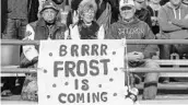  ?? STEVEN BRANSCOMBE/GETTY IMAGES ?? Nebraska fans have not been shy about who they want as their next coach: former Cornhusker­s great Scott Frost.