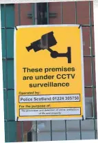  ??  ?? ■ Police Scotland are responsibl­e for the upkeep of the empty block.