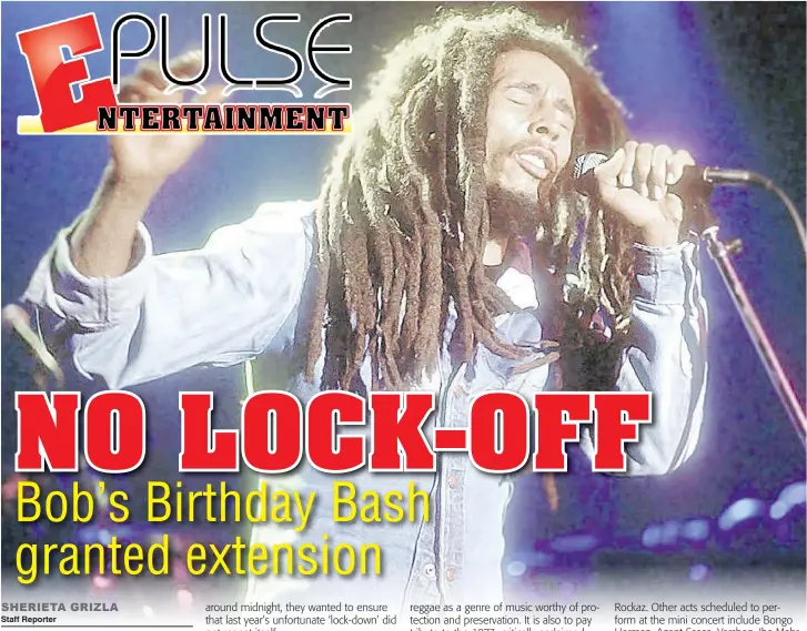 No Lock Off Bob S Birthday Bash Granted Extension Pressreader