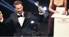  ??  ?? The Moment of theyear award was won by Jean-ericvergne