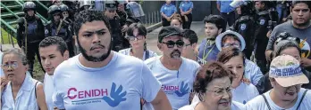  ?? /EFE ?? La Asociación Nicaragüen­se Pro Derechos Humanos (ANPDH) señaló que las personas murieron “en protestas cívicas como un derecho humano”.