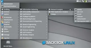  ??  ?? Figure 2: BackBox Linux