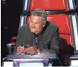  ?? TRAE PATTON, NBC ?? Blake Shelton and those spinning chairs are back for The Voice.