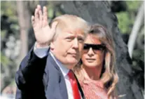  ??  ?? Sigurniji i moćniji Trump može odvojiti sebe i Melaniju pregradom od stakla kojoj samo on ima pristup