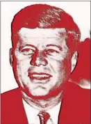  ?? Associated Press ?? JOHN F. KENNEDY’S acolytes, including some biographer­s, downplayed his philanderi­ng while in public office.