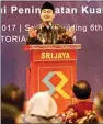  ?? ARYA DHITYA/JAWA POS ?? TAMBAH ILMU: Jimly Asshidiqie di Gedung Srijaya kemarin (19/5).