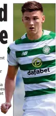  ??  ?? SETTLED: Tierney is in no rush to leave Celtic