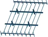  ??  ?? 图6 6第 层甲板的柔性支撑结构­Fig.6 Flexible frame structure of deck 6