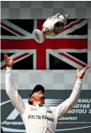  ?? PHOTO: GETTY IMAGES ?? Lewis Hamilton celebrates his Hungarian GP win.