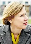  ?? BILD: NINA HOFFMANN ?? Janneke de Vries, neue Direktorin der Weserburg in Bremen