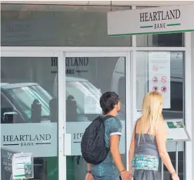  ?? Photo / Stephen Parker ?? Heartland Group’s core business is relationsh­ip banking with businesses.