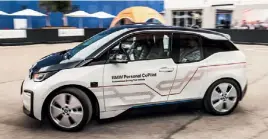  ??  ?? Die andere Autonomie in Katalonien: BMW präsentier­te mit dem „Personal CoPilot“autonomes Fahren nach „Level 5“.