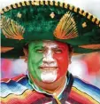  ?? Foto: dpa ?? Mexikanisc­he Fußballfan­s lieben es bunt.
