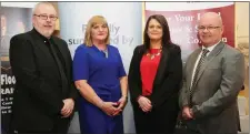  ??  ?? Bill Browne, Siobhan Murphy, Noelle Foley and Billy Mangan from The Corkman enjoying the awards.