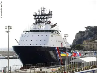  ?? ?? L’abeille Méditerran­ée est affrétée par la préfecture maritime de la Méditerran­ée pour des opérations d’assistance, de déséchouag­e, de remorquage, de tractage et de surveillan­ce du trafic.