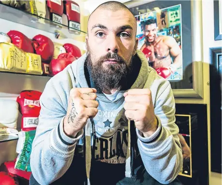  ??  ?? Mike Towell was today in a critical condition in a hospital in Glasgow.