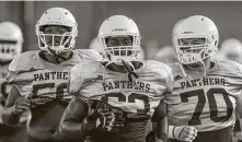  ?? Steve Gonzales / Staff photograph­er ?? Prairie View A&M was among the SWAC schools scheduled to play a football game against a Power Five team in TCU.