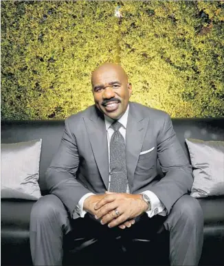  ?? Genaro Molina Los Angeles Times ?? “I AM surprised by all the success, to be honest,” Steve Harvey says. “I look at it and I’m humbled.”