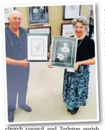  ??  ?? A ‘‘long, happy and fulfilled’’ life: James ‘Eric’ V Vickers, also pictured left, with wife Margaret