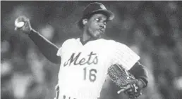 ?? FOCUS ON SPORT/GETTY ?? Dwight Gooden was a key member of the Mets’ 1986 World Series team.