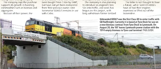 Gbrf Begins Crew Training On Newly Acquired Class 60s Pressreader