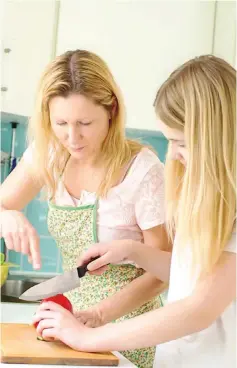  ??  ?? For girls, culinary skills are much appreciate­d by other members of the family.