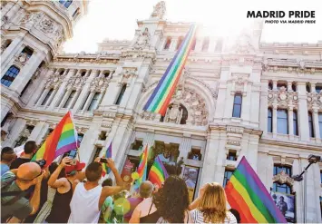  ?? PHOTO VIA MADRID PRIDE ??