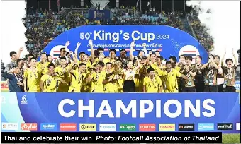 War Elephants win King’s Cup - PressReader