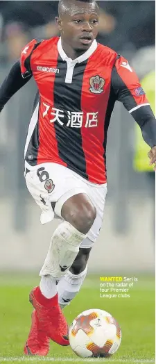  ??  ?? WANTED Seri is on the radar of four Premier League clubs